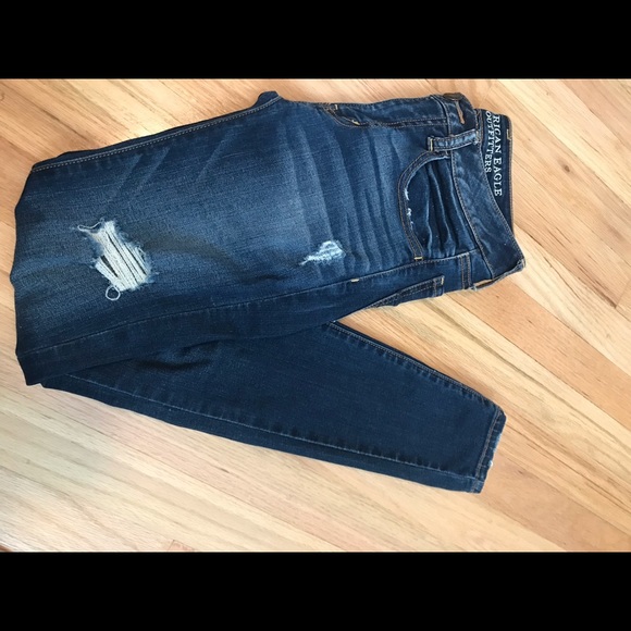 American Eagle Outfitters Denim - Dark Wash American Eagle Skinny Jeans